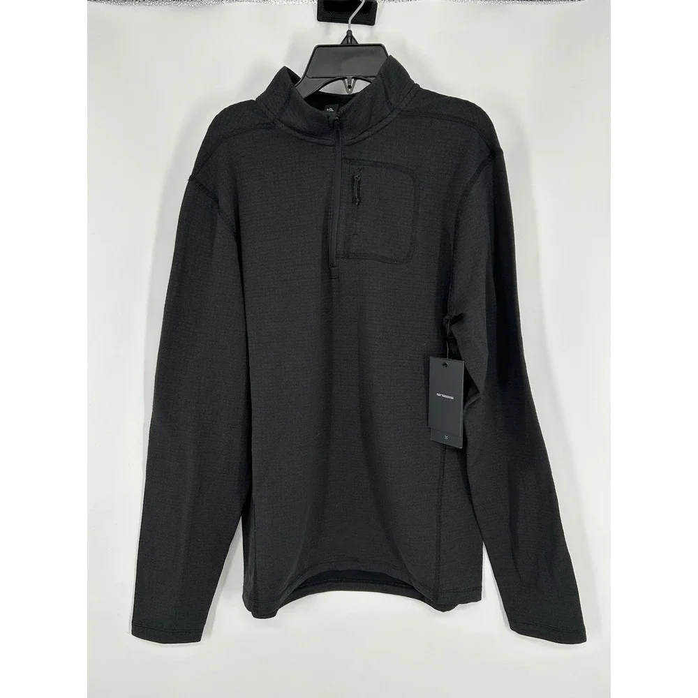 Ten Thousand The Over Zip Black Quarter 1/4 Pullover Polartec Thermal Lined Med - Picture 1 of 8